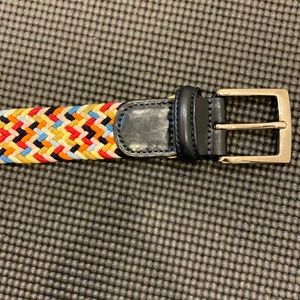 MENS ANDERSON’S MULTICOLOURED BELT